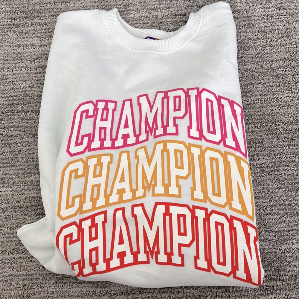 women’s champion crewneck sweatshirt
